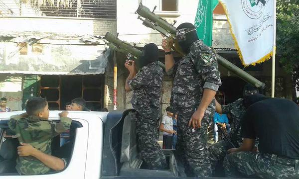 Sayap Militer Hamas Bagikan Gambar Pejuangnya Tanggapi Serangan Udara Israel Dengan Rudal MANPADS